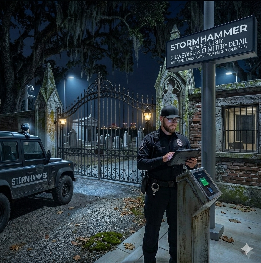 Property perimeter security check